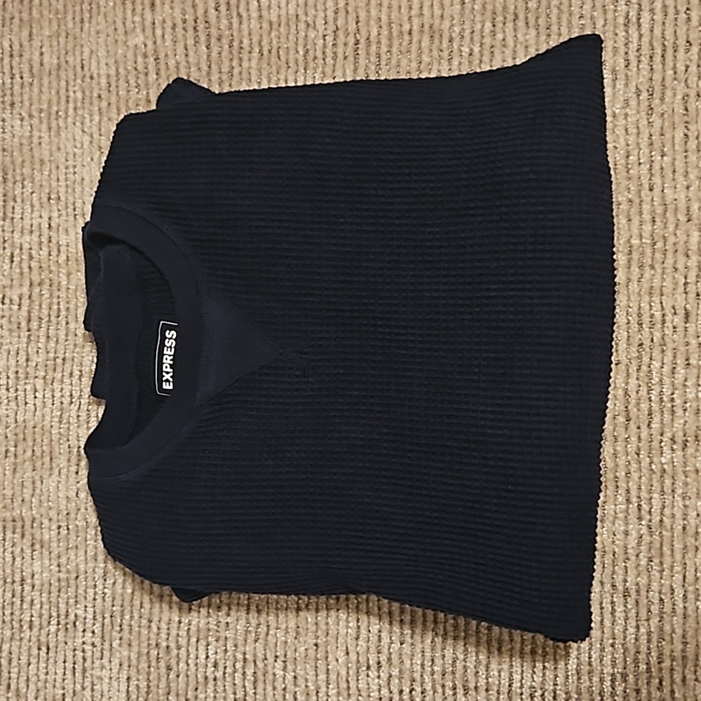 Express Navy Blue Sweater
